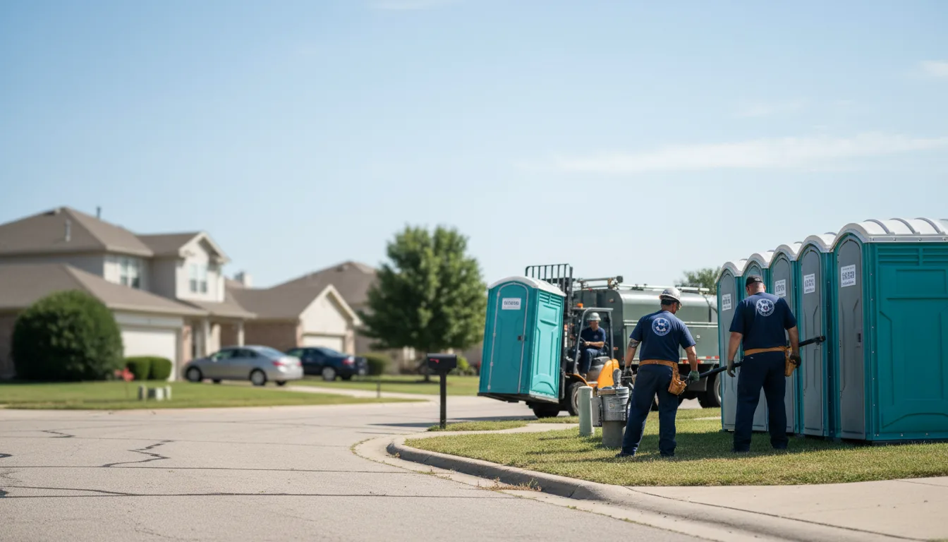 Porta Potty Rental in Leland, NC near me